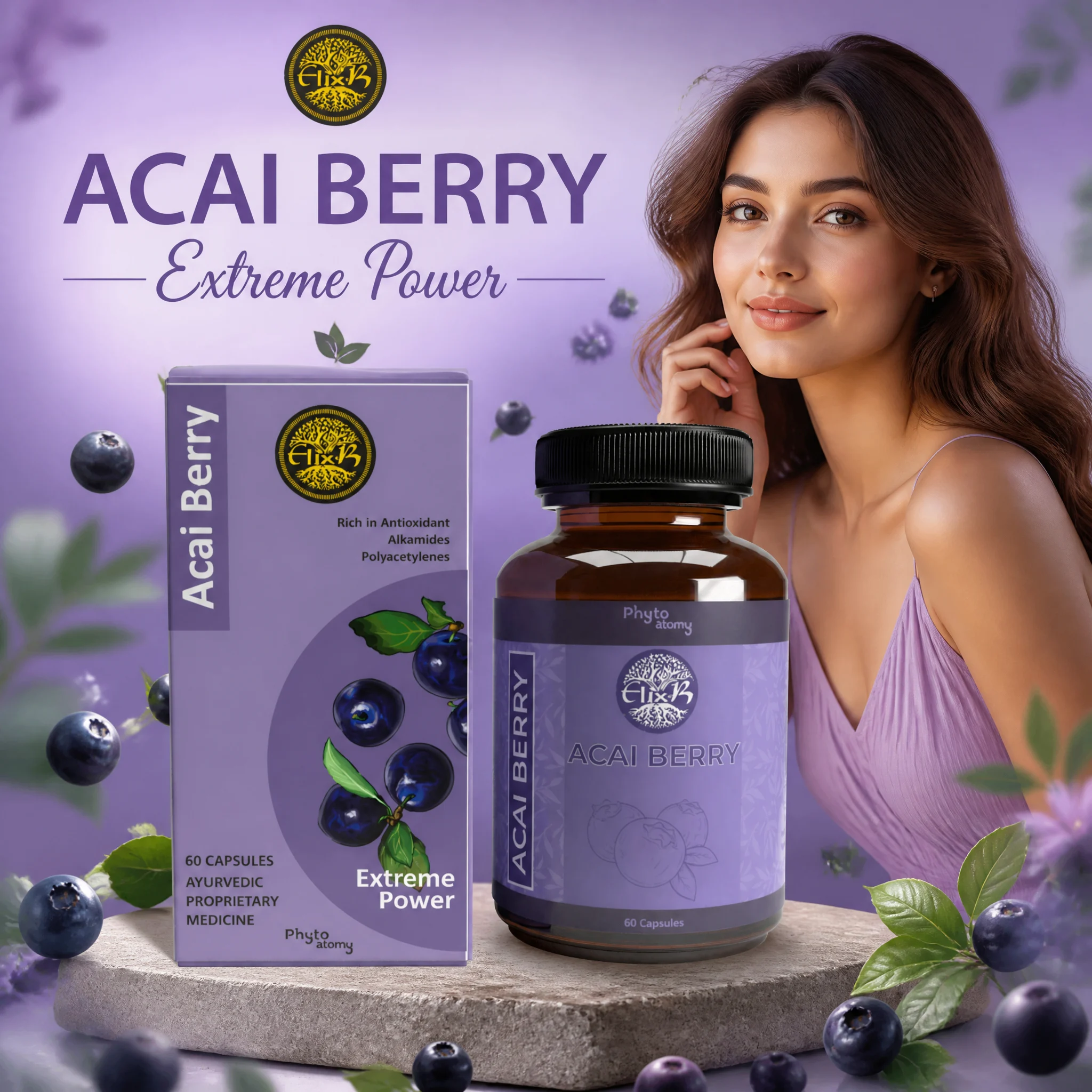 Acai Berry (60 Capsule) (HS00557)